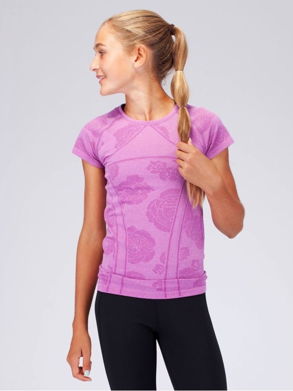 Ivivva by Lululemon Fly Tech Short Sleeve